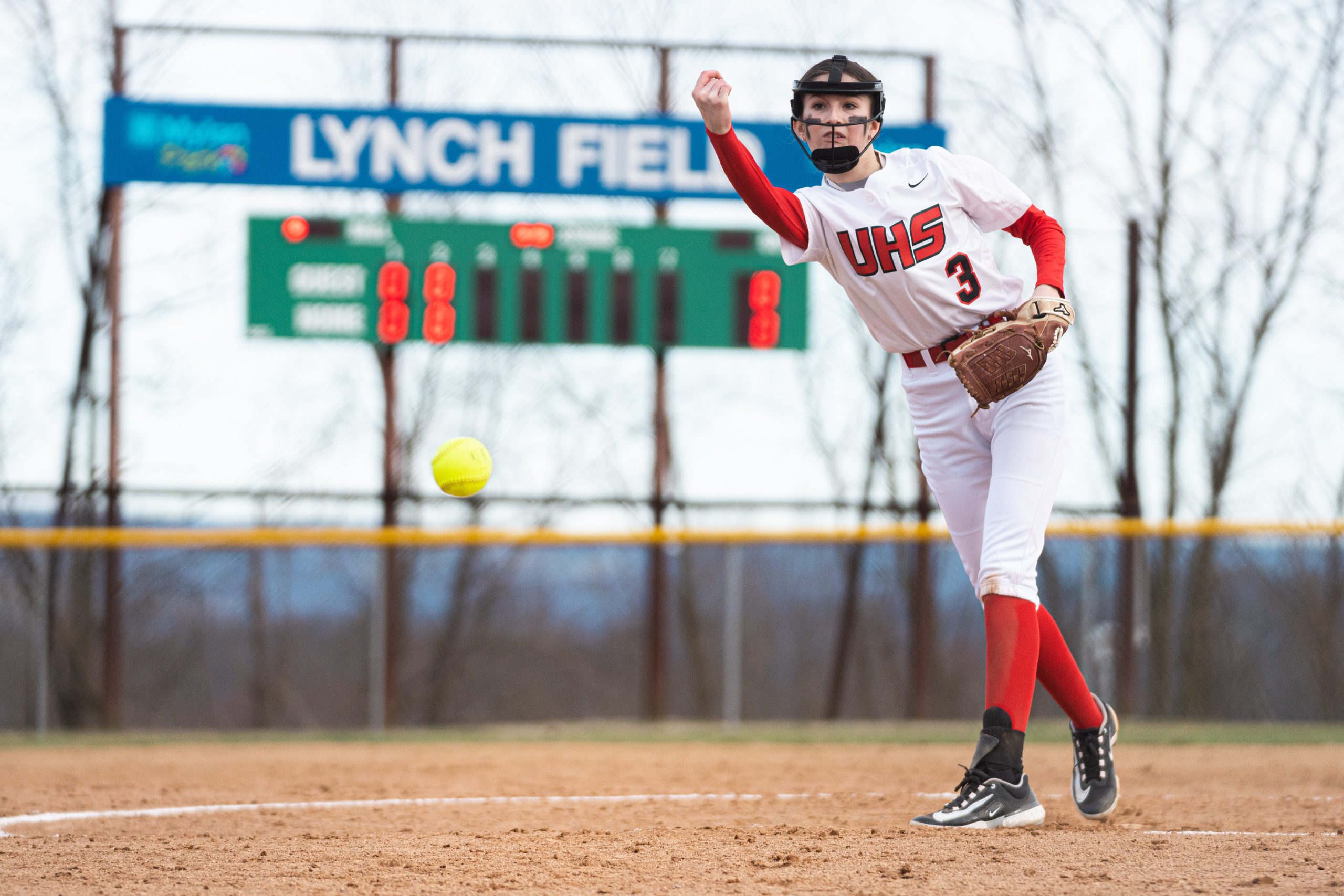 Campbell impresses in the circle, at the plate as Hawks win season-opener